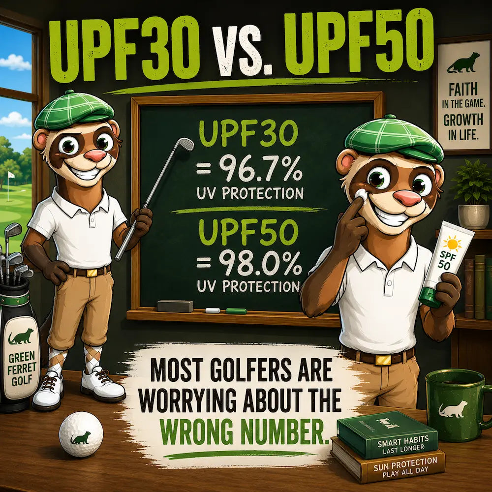 UPF30 vs UPF 50: Does It Actually Matter on the Golf Course?