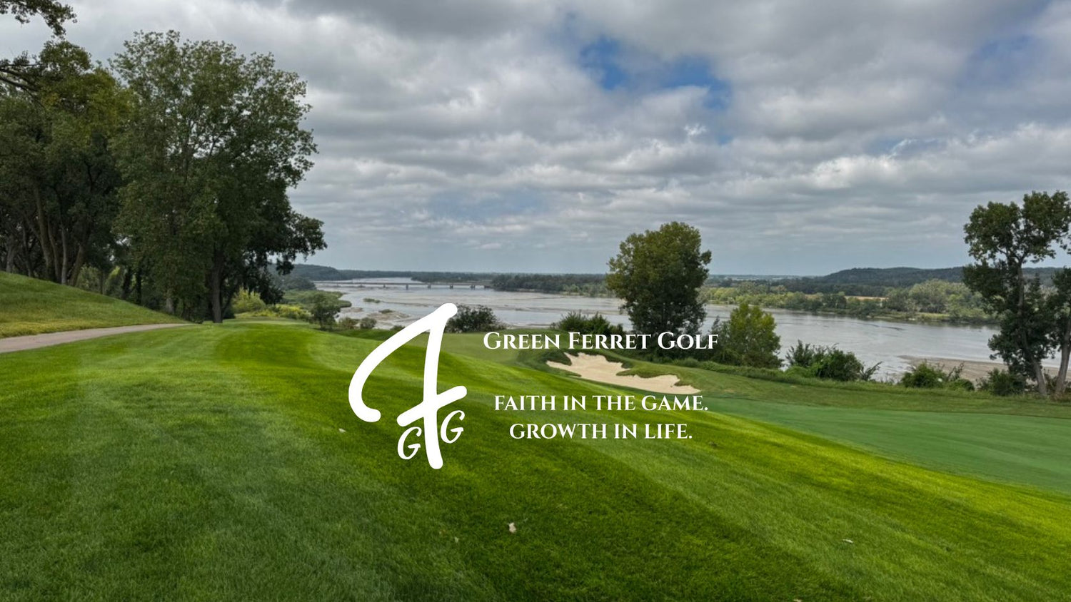 Finneus Logo with Green Ferret Golf 