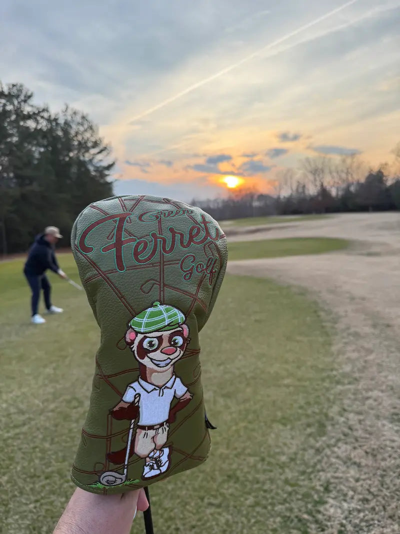 Finneus Ferret Driver cover from green ferret golf