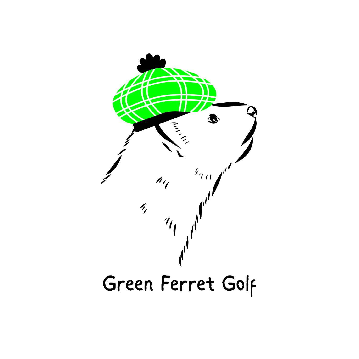 Finneus Logo with Green Ferret Golf 