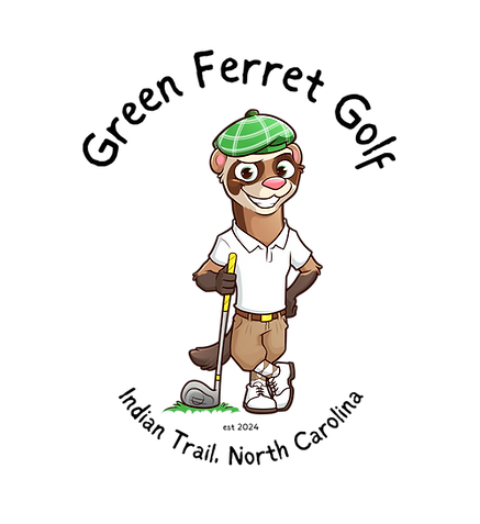 Green Ferret Golf Hats & Stylish Golf T-Shirts