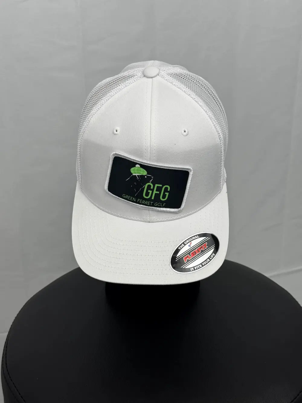 GFG Krood'd patch hat from Green Ferret Golf in Whitle