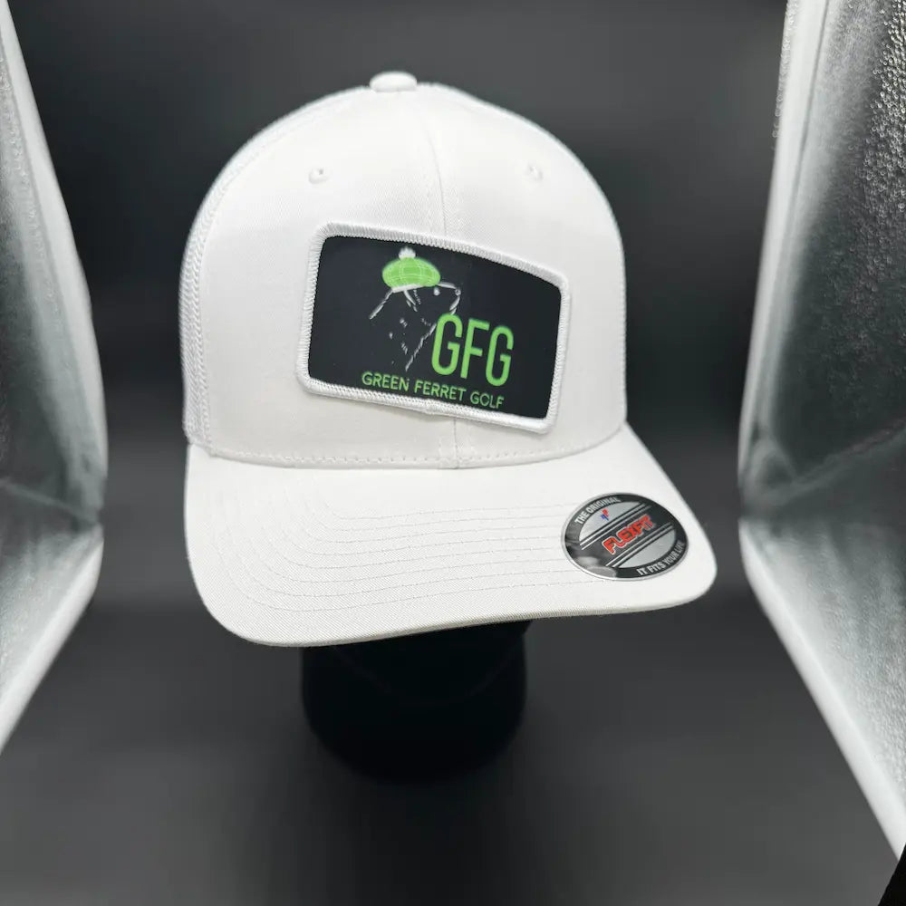 GFG Krood'd patch hat from Green Ferret Golf in Whitle