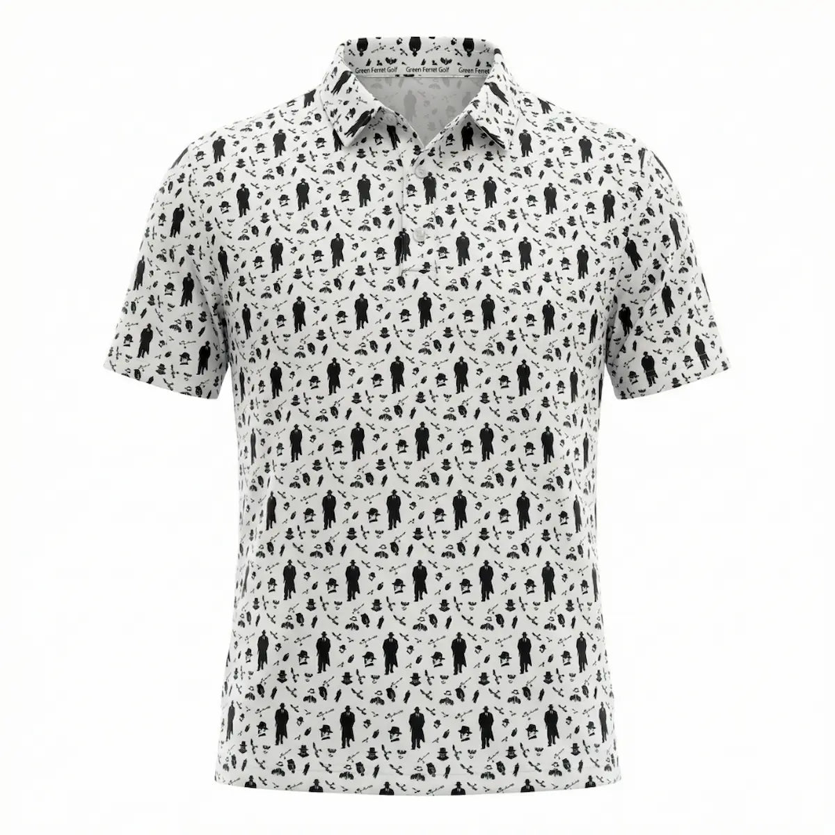 Mafioso polo from Green Ferret Golf. Premium apparel without the premium price.
