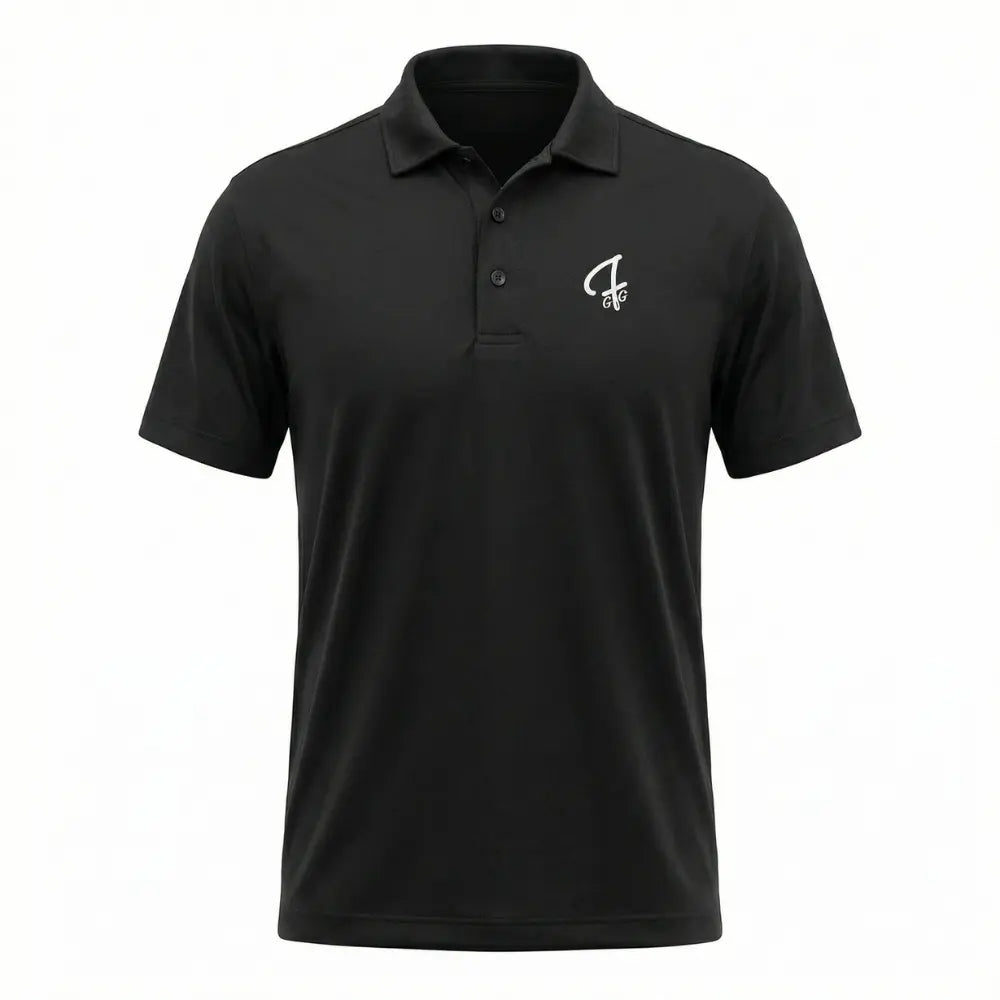 Pro Shop Polo in Black from Green Ferret Golf 