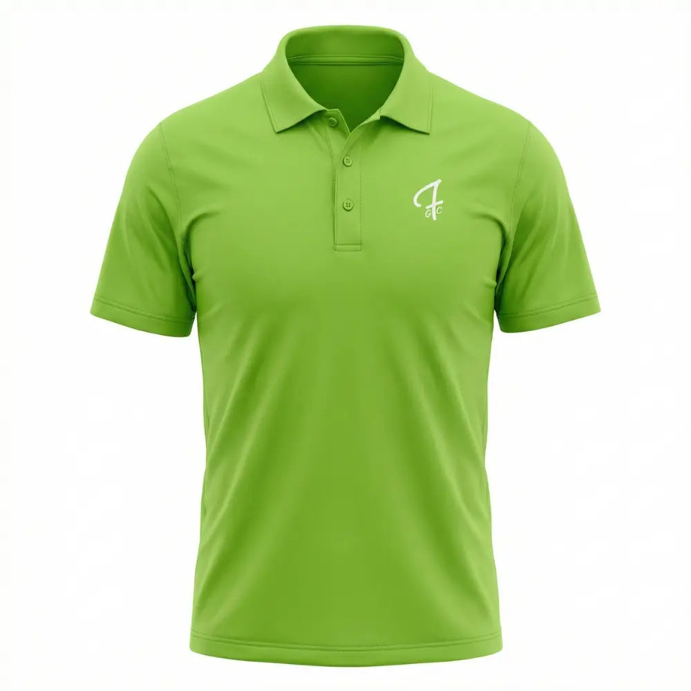 Pro Shop Polo in Bright Lime from Green Ferret Golf