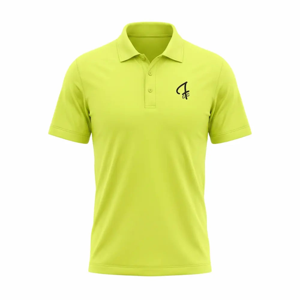 Pro Shop Polo in Bright Yellow from Green Ferret Golf