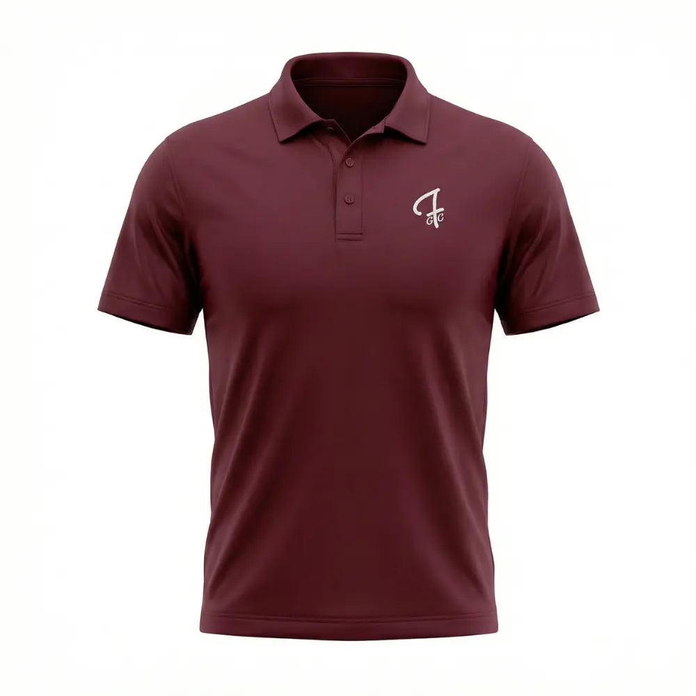 Pro Shop Polo in Maroon from Green Ferret Golf
