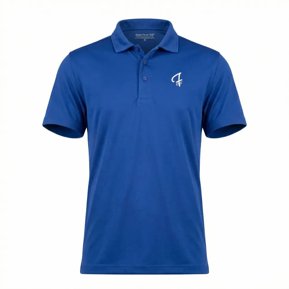 Royal Blue Pro Shop polo from Green Ferret Golf