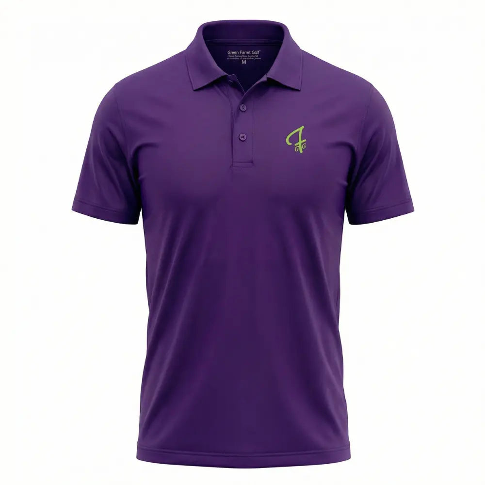 Pro Shop Polo in Royal Purple from Green Ferret Golf