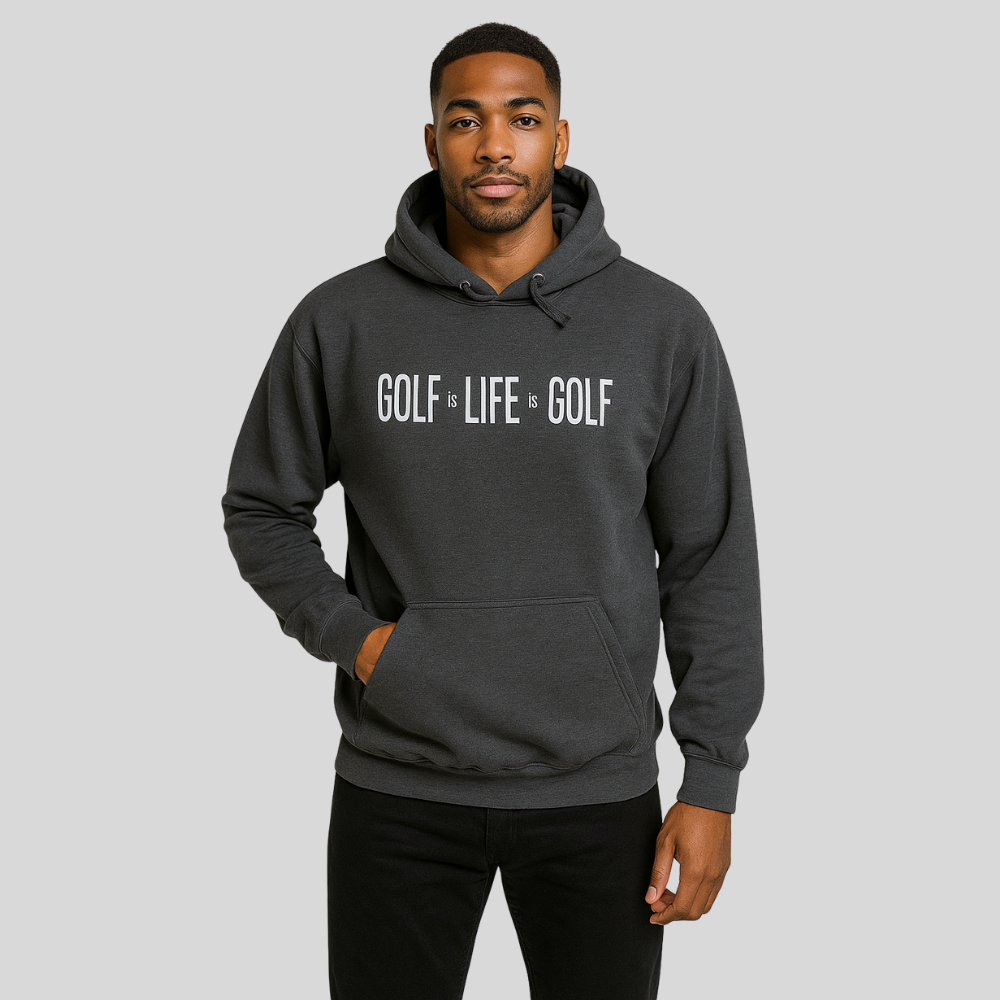 Ultra Soft Hoodie Sweatshirt "GOLF is LIFE is GOLF"
