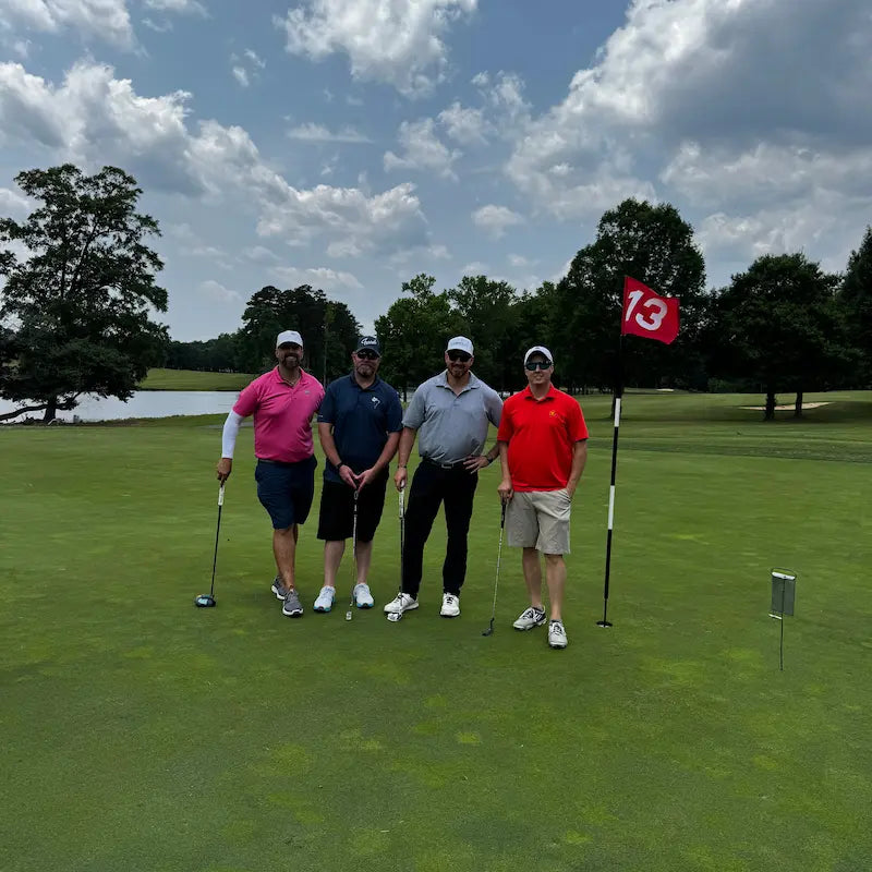 Rob with other Ferret Golfers at the SVHS Charity golf outing
