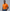 Man wearing an orange polo shirt with a logo, standing outdoors.